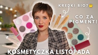 KOSMETYCZKA LISTOPADA  podsumowanie testów i prosty makijaż jesieniary [upl. by Christina572]