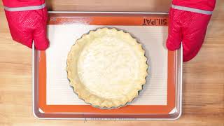 Quiche Crust from Scratch Recipe  EASY CRUST that WORKS [upl. by Llenrup]