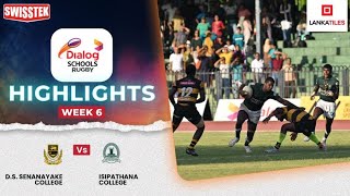 HIGHLIGHTS – DS Senanayake College vs Isipathana College  DSRL24 [upl. by Ellennad]