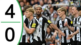 Newcastle United vs Girona 40 Extended Highlights amp Goals 2024 [upl. by Gnoix170]