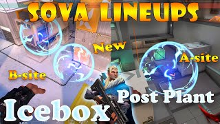 Top 10 New Icebox Sova Post Plant Lineups  Sova Lineups Icebox  Sova Shock Dart Icebox [upl. by Charyl]