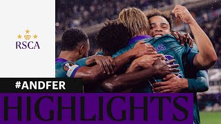 HIGHLIGHTS RSC Anderlecht  Ferencvárosi TC  20242025 [upl. by Aufa]