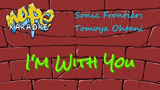 Sonic Frontiers  Im With You Vocal Ver Karaoke [upl. by Inaoj]