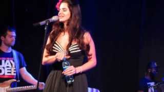 Lana del Rey  Summertime Sadness  smoking on stage Live in Madrid 2013 [upl. by Krystin]