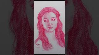 Drawing Margery Tyrell AleezayDaVinci gameofthrones drawing art coloredpencils artist [upl. by Billi815]