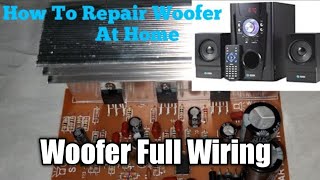 How to install TDA2030 21 18w per Channel Board in woofer [upl. by Latt]