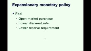 Fiscal and monetary policy in the AD AS model [upl. by Odnomyar]