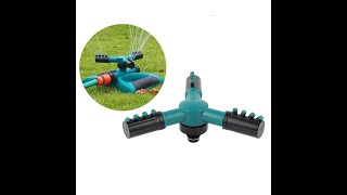 مرش ماء للحدائق بدوران 360 درجة Rotating Garden Sprinkler [upl. by Hayyim215]