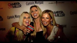 Sexy ladies off the port bow at the Chicago Captain Morgan party [upl. by Seluj948]