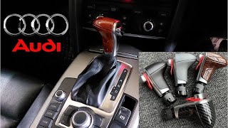 Upgrading an Audi A6 C6 gearshift lever with a C7 gearshift [upl. by Adnwahsal]