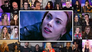 Natashas Death  Avengers Endgame Reaction Mashup [upl. by Orat]