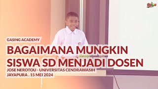 Kuliah Kalkulus oleh Anak Ajaib Jose Nerotou kelas 6 SD [upl. by Yllod987]