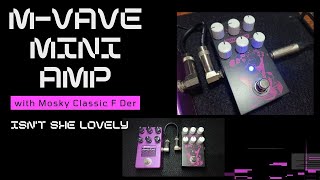 MVave Mini Amp  isnt she Lovely clean jazz [upl. by Hakvir]