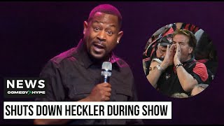 Martin Lawrence Tells Heckler quotFck Youquot During Live Show  CH News [upl. by Amme]