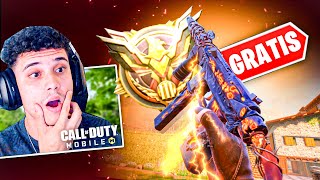 Quase esqueci da MELHOR SKIN GRATIS dessa TEMPORADA do COD MOBILE absurda [upl. by Elakram]