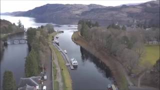 Loch Ness The Caledonian Canal amp Fort Augustus [upl. by Mureil]