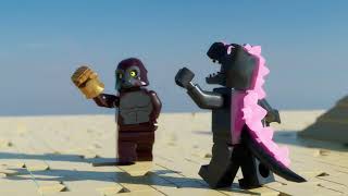 Godzilla x Kong Dance Battle but in LEGO [upl. by Horner]