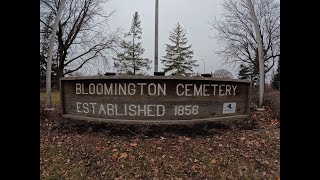 Exploring the Bloomington Cemetery4 cemeterywandering adventuretime [upl. by Grogan]