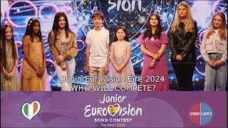 The 10 Finalists for Junior Eurovision Éire 2024  JESC 2024 [upl. by Aubyn]