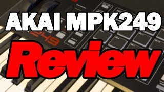 Akai MPK249 Unboxing Review amp Tutorial [upl. by Guthry]