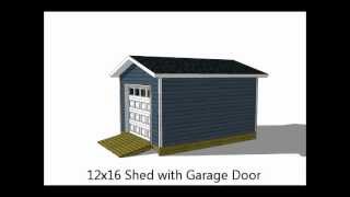 5 Exciting 12x16 Storage Shed Plans [upl. by Frank]