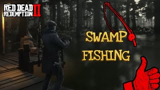 SWAMP FISHING AT LAGRAS 🎣 RDR2 ONLINE 🎣 RED DEAD REDEMPTION 2 GAMEPLAY 🎣 BIG FISH 🎣 [upl. by Lessard]