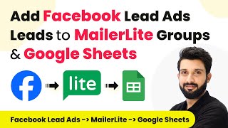 Automatically Add Facebook Lead Ads Leads to MailerLite Groups and Google Sheets in Hindi [upl. by Okeim]