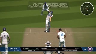 India vs England Test Match Highlights 2024  Cricket 19 gameplay [upl. by Atiuqiram]