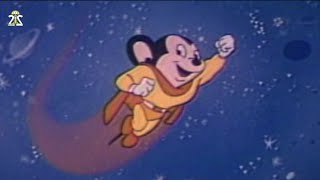 التلفزيون السعودي  Mighty Mouse  مقدمة المسلسل الكرتوني [upl. by Lias]