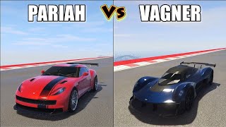 GTA 5 ONLINE PARIAH VS VAGNER WHICH IS FASTEST [upl. by Eillat484]