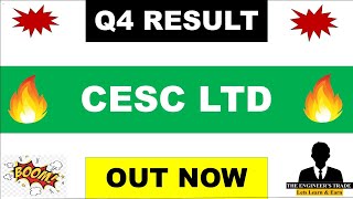 CESC Q4 Results 2024  CESC result today  CESC result  CESC share latest news  CESC share [upl. by Annehsat204]