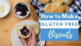 Best Gluten Free Recipes  How to Make Gluten Free Biscuits [upl. by Aicined]