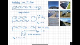 Energietechnik 11 Photovoltaik 119 Verschaltung PVAnlage [upl. by Chantal]