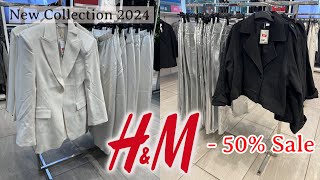 💕HampM WOMEN’S  50 SALE NEW🌷WINTER COLLECTION JANUARY 2024  NEW IN HampM HAUL 2024🍁 [upl. by Aisaim]