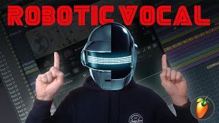 Create quick robotic vocals FL Studio  Vocodex [upl. by Amadeo]