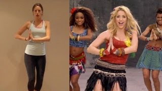 Shakira Waka Waka Dance Tutorial [upl. by Ninette]