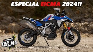 ESPECIAL TwinTrail Talks donde os contamos las novedades Trail del EICMA 2024 [upl. by Mou103]