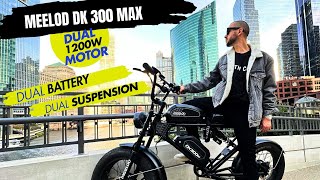 REVIEWING MY EBIKE MEELOD DK300 MAX  KING OF RANGE [upl. by Chrissie]