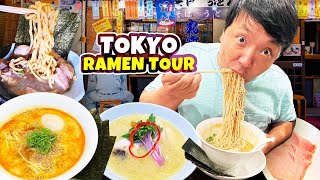 1 MICHELIN STAR Spicy Japanese Ramen amp Best HIDDEN GEM Ramen in Tokyo Japan [upl. by Nivart]