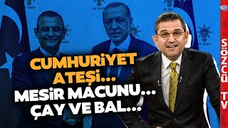 Özgür Özel Erdoğana Cumhuriyet Ateşi ve Mesir Macunu Hediye Etti Fatih Portakal Yorumladı [upl. by Jolenta]