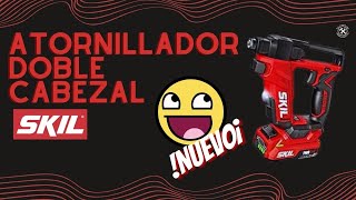 Nuevo atornillador SKIL de doble cabezal SkilPowerTools [upl. by Schiro]