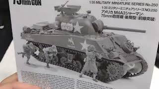 Tamiya 135 M4A3 Sherman Tank Part 1 [upl. by Caputto]