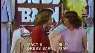 1981 Dress Barn commercial [upl. by Atinev650]