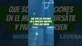 QUE SON LAS OPCIONES EN EL MERCADO DE VALORES call put options [upl. by Simone]