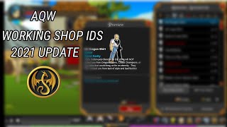 AQW WORKING SHOP IDs 2021 Updated BOT Grimoire 38 [upl. by Ennaylloh]