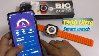 T900 Ultra smart watch unboxing and full setup [upl. by Darrel]