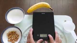 How to use the Digiscale digital food scale video [upl. by Kerek348]