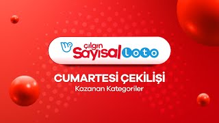 Çılgın Sayısal Loto 5 Ekim 2024 Çekilişi No 120  Kazanan Kategoriler [upl. by Xirtaeb]