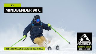 K2 Mindbender 90C  NeveItalia  Ski Test  20232024 [upl. by Hedva]