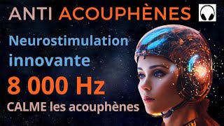 Anti Acouphènes neurostimulation bruit blanc 8000 Hz [upl. by Zenia]